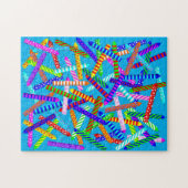 75. Geburtstagskandle Jigsaw Puzzle (Horizontal)