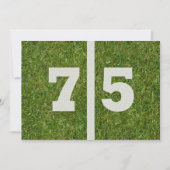 75. Geburtstagsparty! Einladung (Vorderseite)