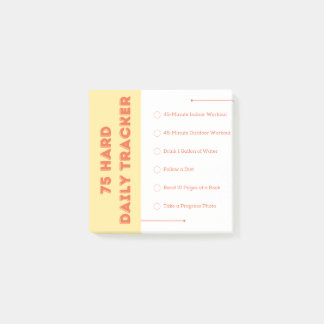 75 Hard Post-it®-Notizen Post-it Klebezettel