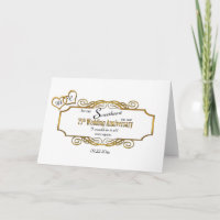 75. Hochzeitstag für meine Sweetheart Card