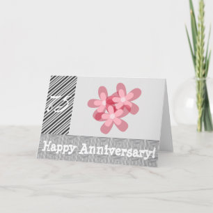 75. Hochzeitstag Karte