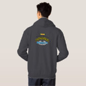 75. IDCT - 173d im Flugzeug Hoodie (Schwarz voll)