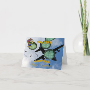 75. im Flugzeug Förster der Irak untersucht Feiertagskarte