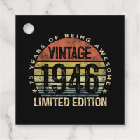 75 Jahre alte Geschenke Vintag 1946 Geburtstag