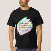 75 Jahre oder älter T-Shirt (Vorderseite)