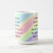75 Jahre und älter Kaffeetasse (Mittel)