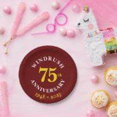 75 Jahre Windrush Generation Pappteller (Party)