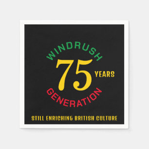 75 Jahre Windrush Serviette