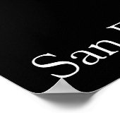 75. Jahrestag der Golden Gate Bridge Poster (Ecke)