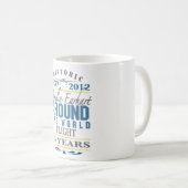 75-jähriger Jahrestag Amelia Earhart Kaffeetasse (VorderseiteRechts)