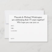 75. Jubiläum (Mod-Vögel) Einladung (Rückseite)