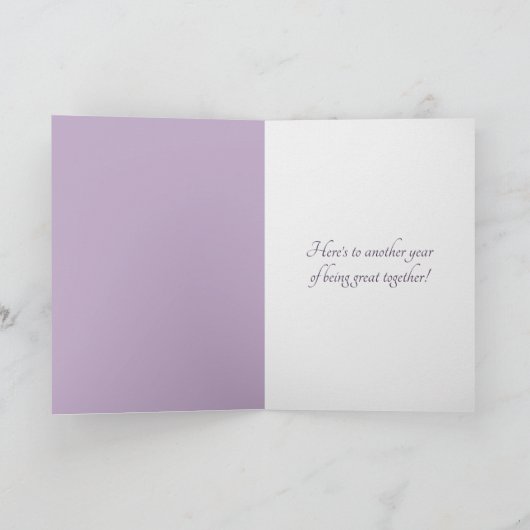 75. Jubiläum Schmetterlinge auf White Hydrangea Karte (Innenseite)