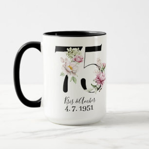 75. Jubiläums-Kaffeetassen Tasse