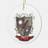 75. KERAMIK ORNAMENT (Links)