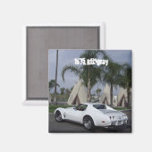 75 Korvette Magnet (Vorderseite/Rückseite)