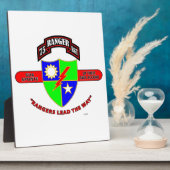 75. RANGER BATTALION "ARMY RANGERS" FOTOPLATTE (Seite)