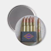 75. Ranger Patch veteran ww2 Magnet Garand m1 (Vorderseite/Rückseite)