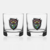75. Ranger Regiment 1. BAT Whiskyglas (Vorderseite)