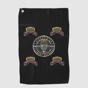 75. Ranger Regiment Afghanistan Veteran Golfhandtuch