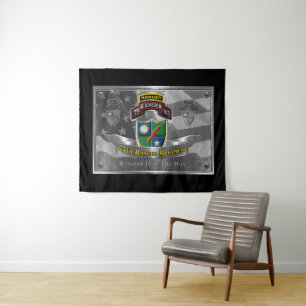75. Ranger-Regiment aktiviert Wandteppich