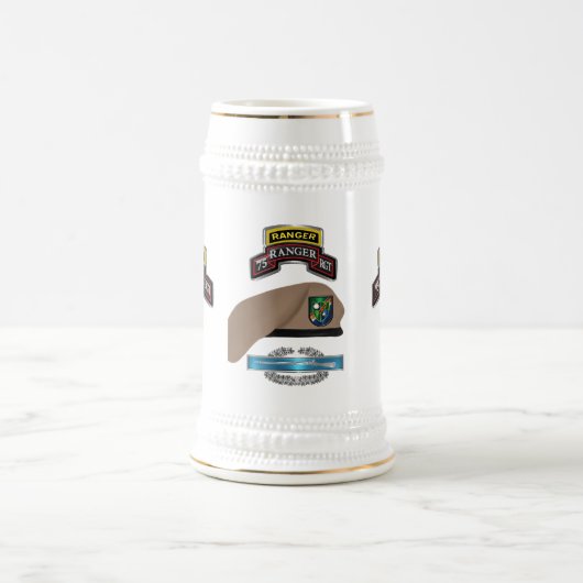 75. Ranger Regiment CIB Bierglas (Mittel)