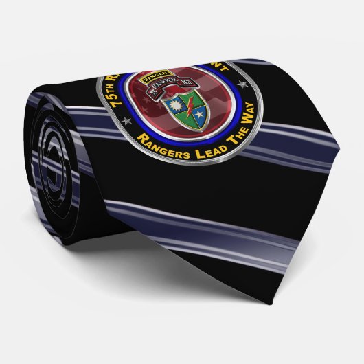 75. Ranger-Regiment "Custom Design" Krawatte (Gerollt)