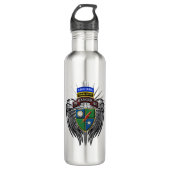 75. Ranger Regiment Custom Edelstahlflasche (Vorderseite)