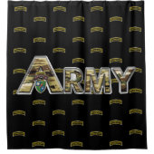 75. Ranger-Regiment Duschvorhang (Vorderseite)