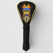 75. Ranger Regiment "Flaming Sword" Golf Headcover (Vorderseite)