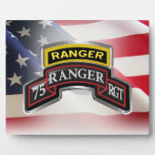 75. Ranger-Regiment  Fotoplatte (Vorderseite)
