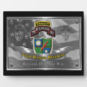 75. Ranger Regiment Fotoplatte