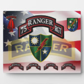 75. Ranger-Regiment Fotoplatte (Vorderseite)