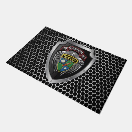 75. Ranger Regiment Fußmatte (Schrägansicht)