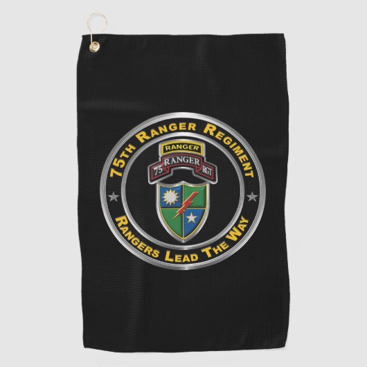75. Ranger-Regiment  Golfhandtuch (Vorderseite)