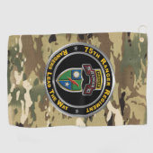75. Ranger-Regiment  Golfhandtuch (Horizontal)