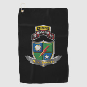 75. Ranger-Regiment Golfhandtuch