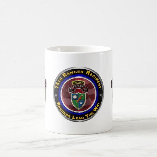 75. Ranger Regiment  Kaffeetasse (Mittel)