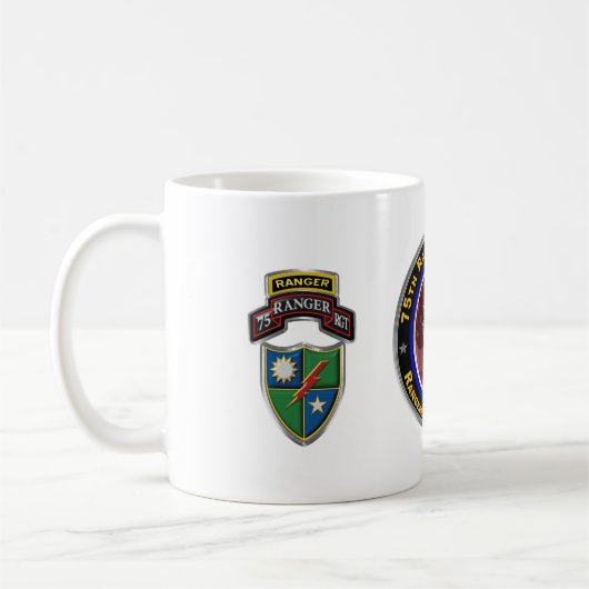 75. Ranger Regiment Kaffeetasse (Links)
