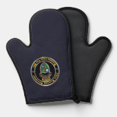 75. Ranger-Regiment Ofenhandschuh (Vorderseite/Rückseite)