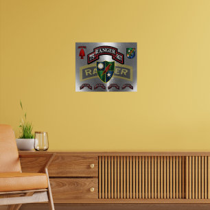 75. Ranger-Regiment Poster