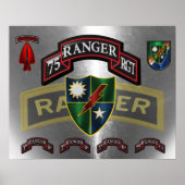 75. Ranger-Regiment Poster (Vorne)