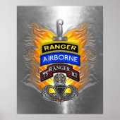 75. Ranger-Regiment Poster (Vorne)