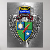 75. Ranger-Regiment Poster (Vorne)