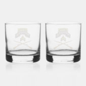 75. Ranger Regiment Sergeant Whiskyglas (Rückseite)