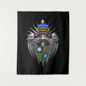 75. Ranger Regiment Special Troops Batalion STB Wandteppich (Vorderseite)