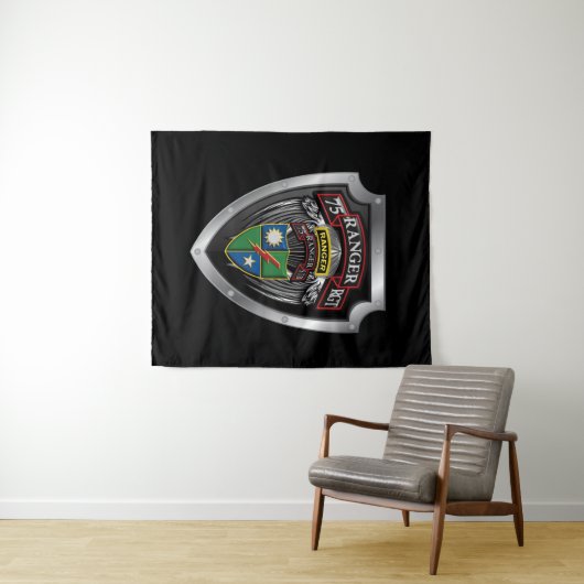 75. Ranger Regiment STB Wandteppich (Beispiel (Horizontal))