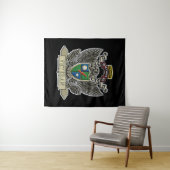 75. Ranger Regiment Tapestry Wandteppich (Beispiel (Horizontal))