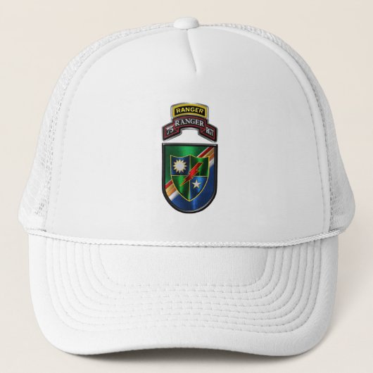 75. Ranger Regiment Truckerkappe (Vorderseite)
