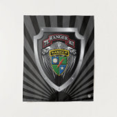 75. Ranger-Regiment  Wandteppich (Vorderseite)