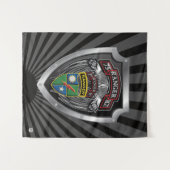 75. Rangerregiment 1. Bataillon Wandteppich (Vorderseite (Horizontal))